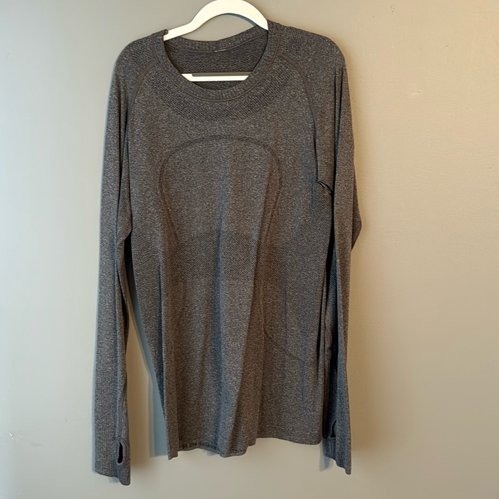 Lululemon grey swiftly long sleeve